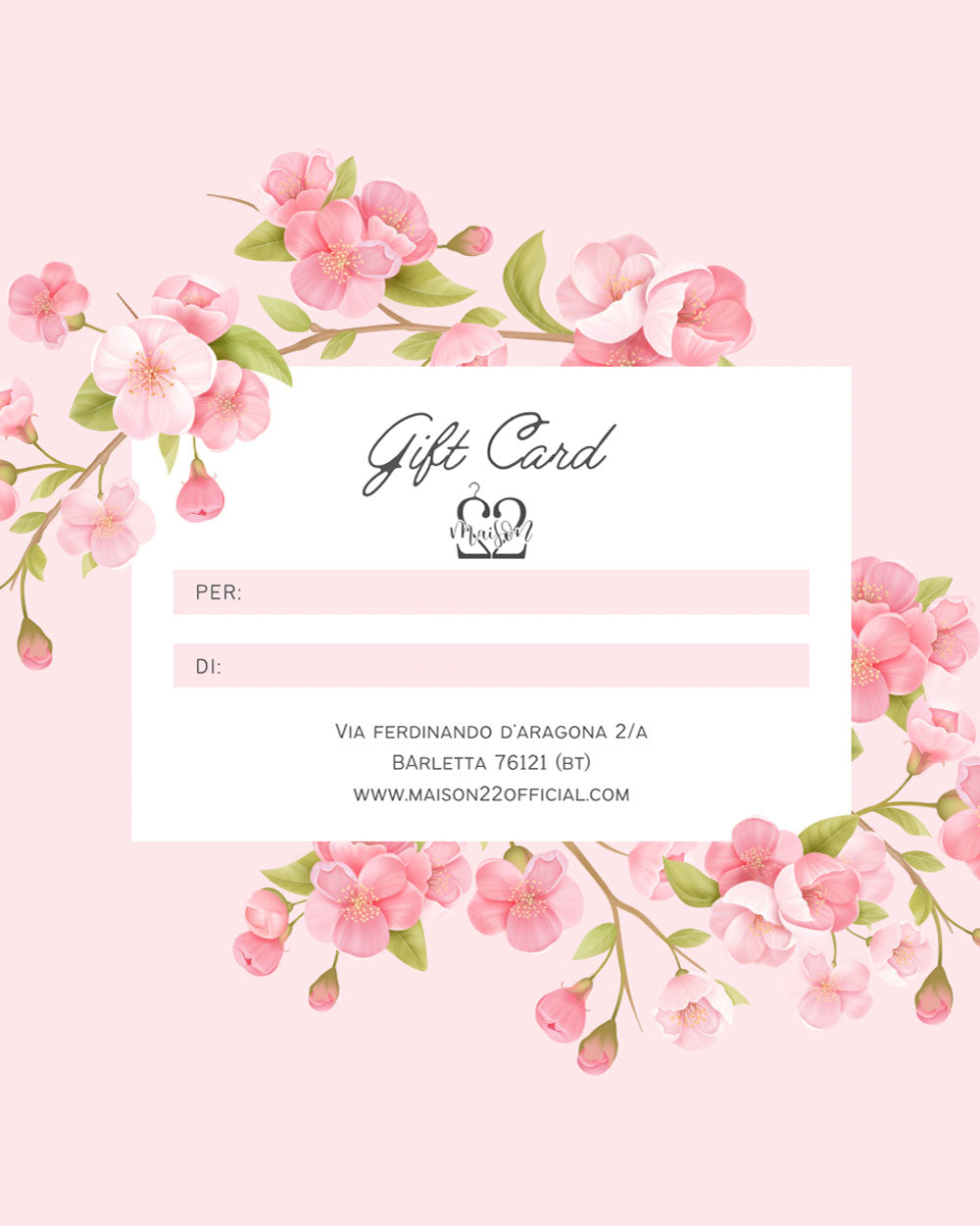 Gift card