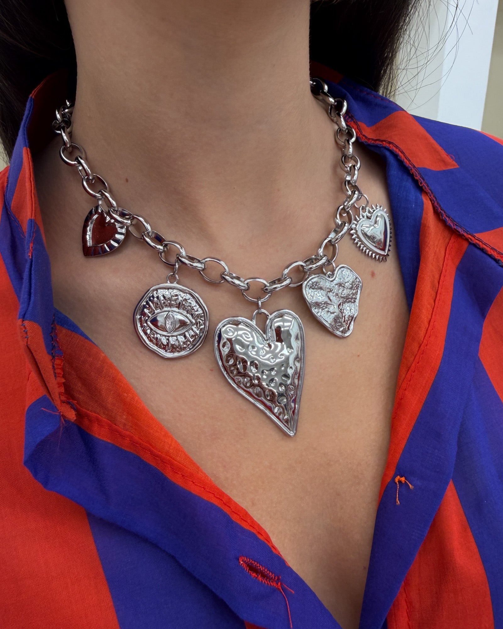 Collana big love Argento