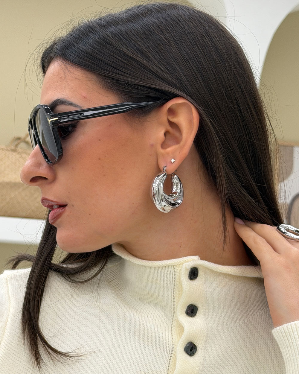 Orecchini Certezza Argento