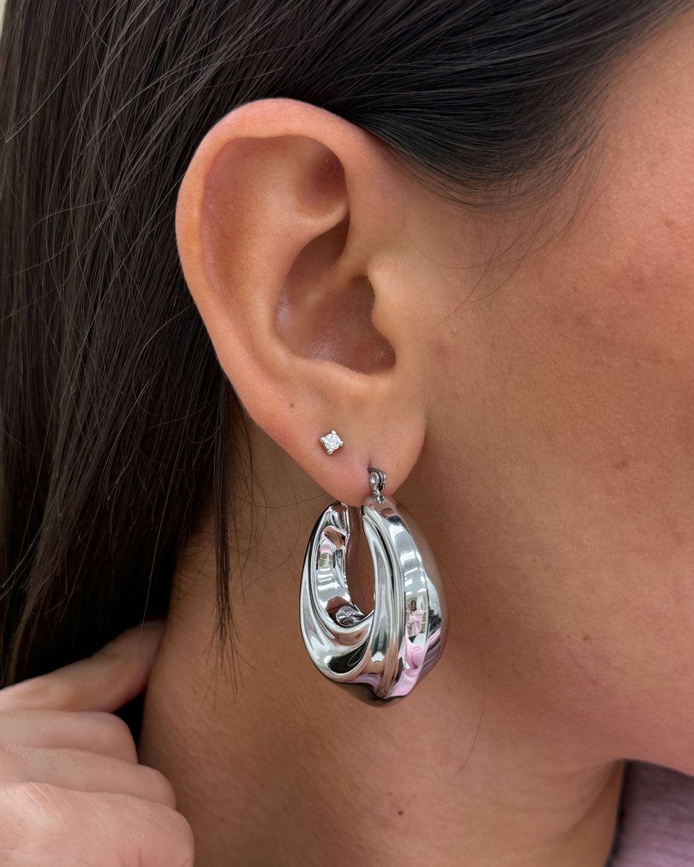 Orecchini Certezza Argento