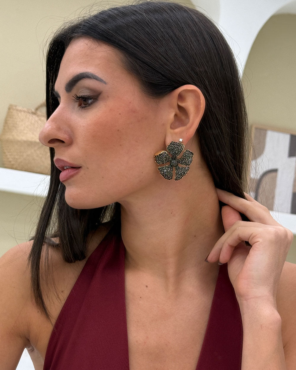 Orecchini Marias Strass