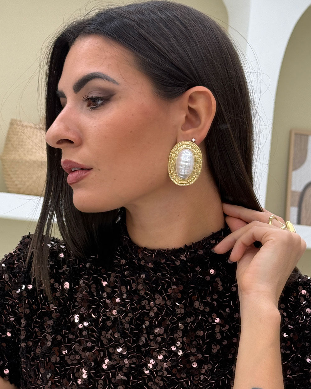 Orecchini bella Italia Oro