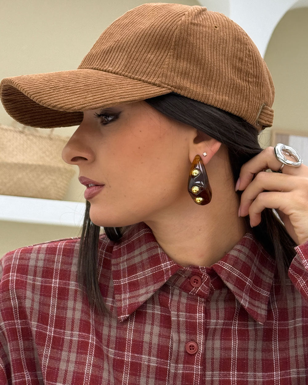 Orecchini Tania Ambrato