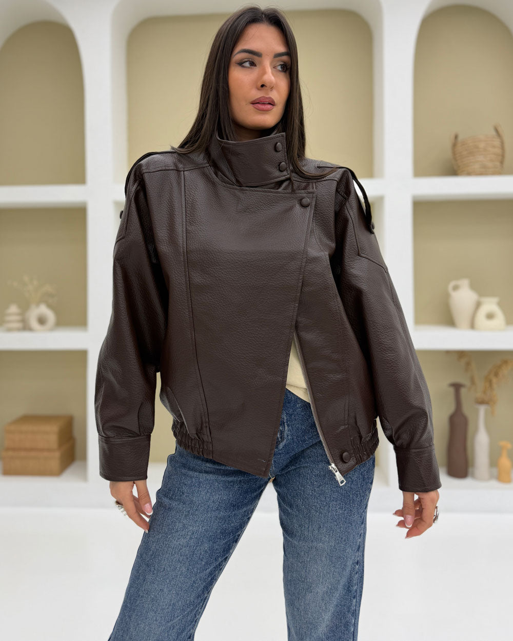 Chiodo Riders Marrone