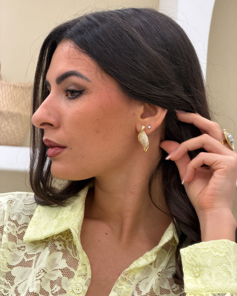 Orecchini Spiral Oro