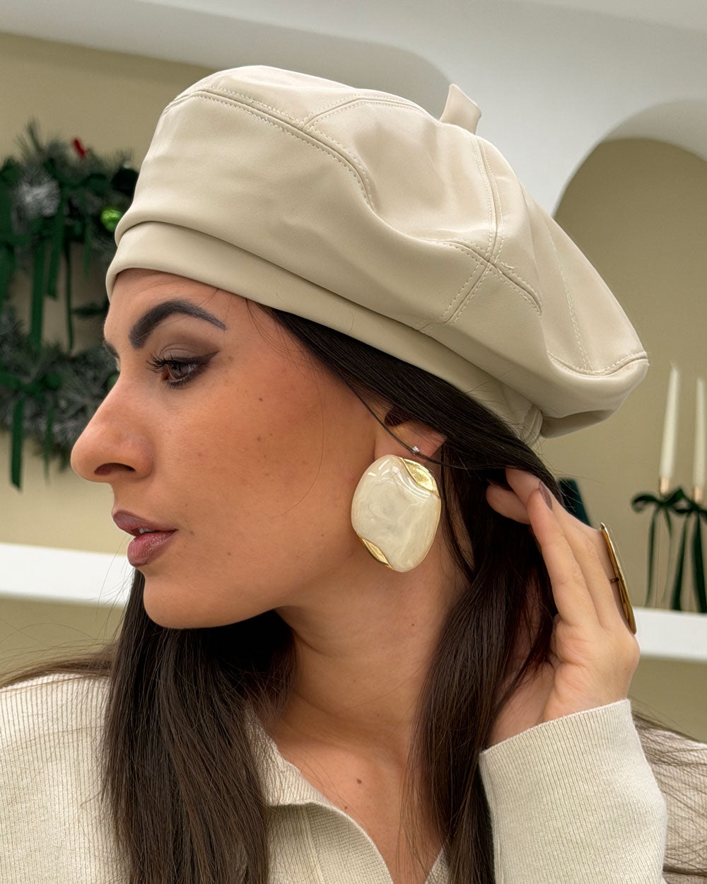 Orecchini Rosy Bianco