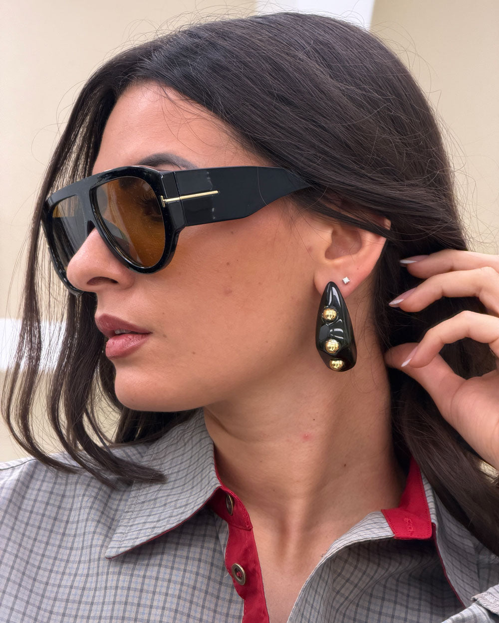 Orecchini Tania Verde