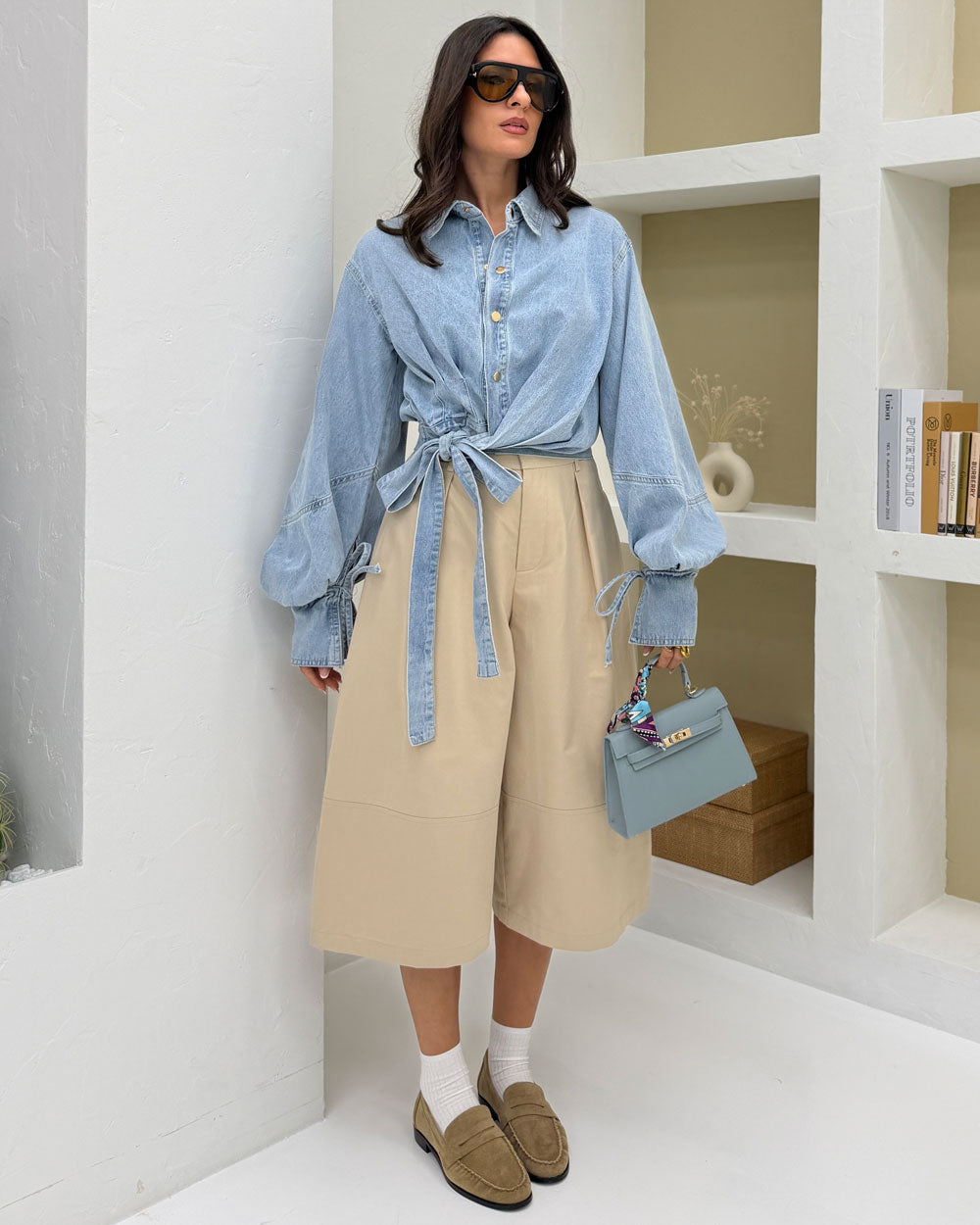 Borsa Geogina Celeste