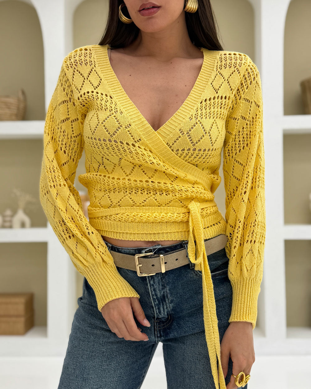Cardigan Ibiza Giallo