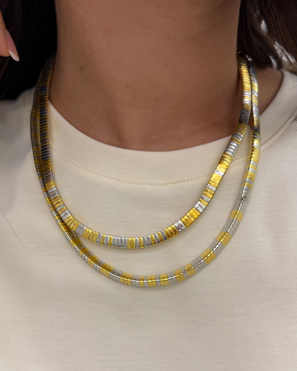 Collana Yasmin Bicolor