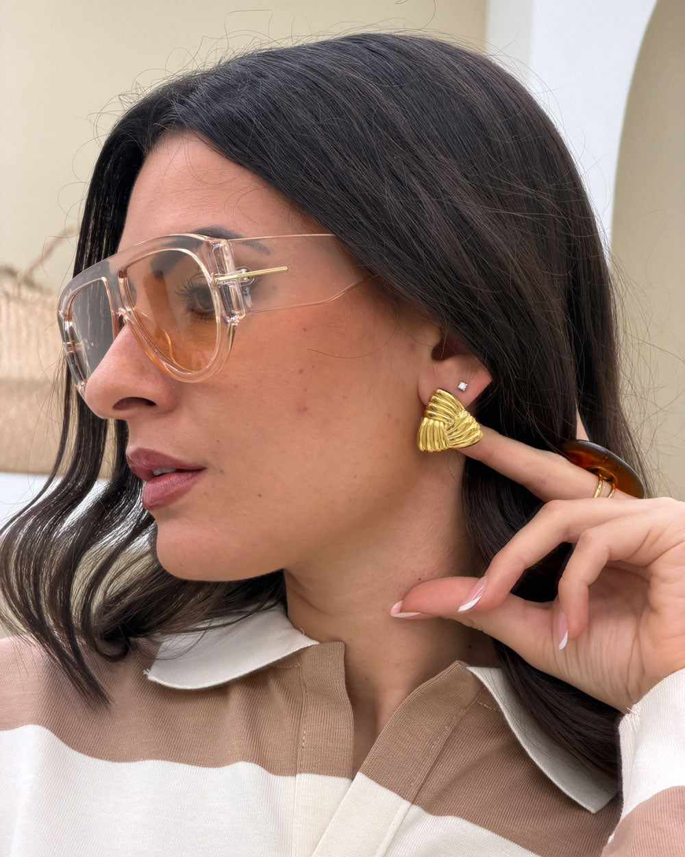 Orecchini Triade Oro