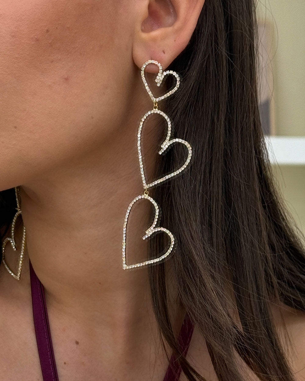 Orecchini Heart Oro