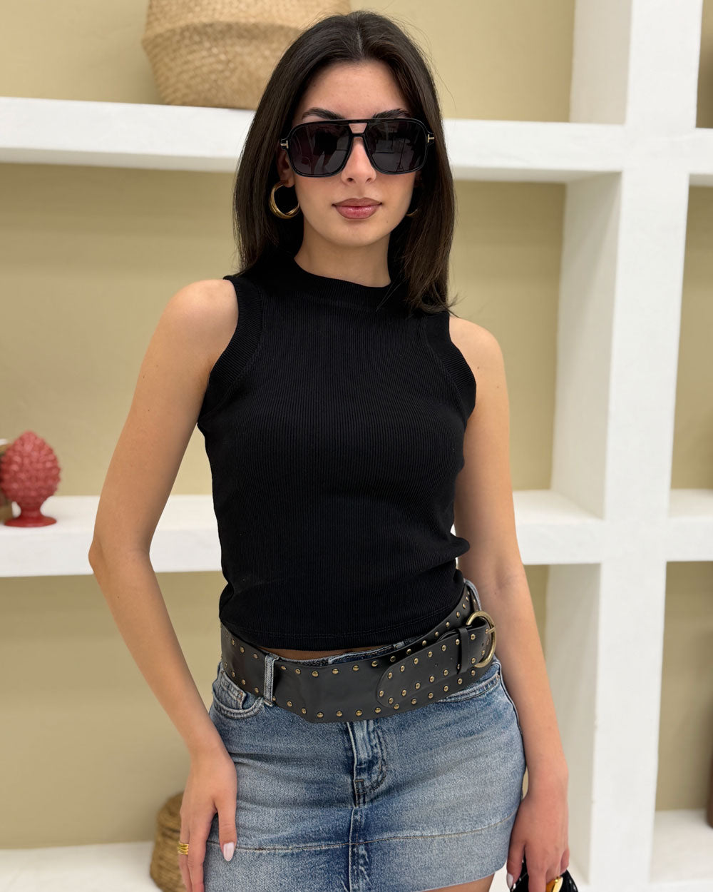 Canotta Tik Nero