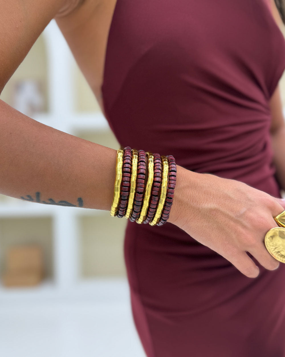 Bracciale Serpiko Bordeaux