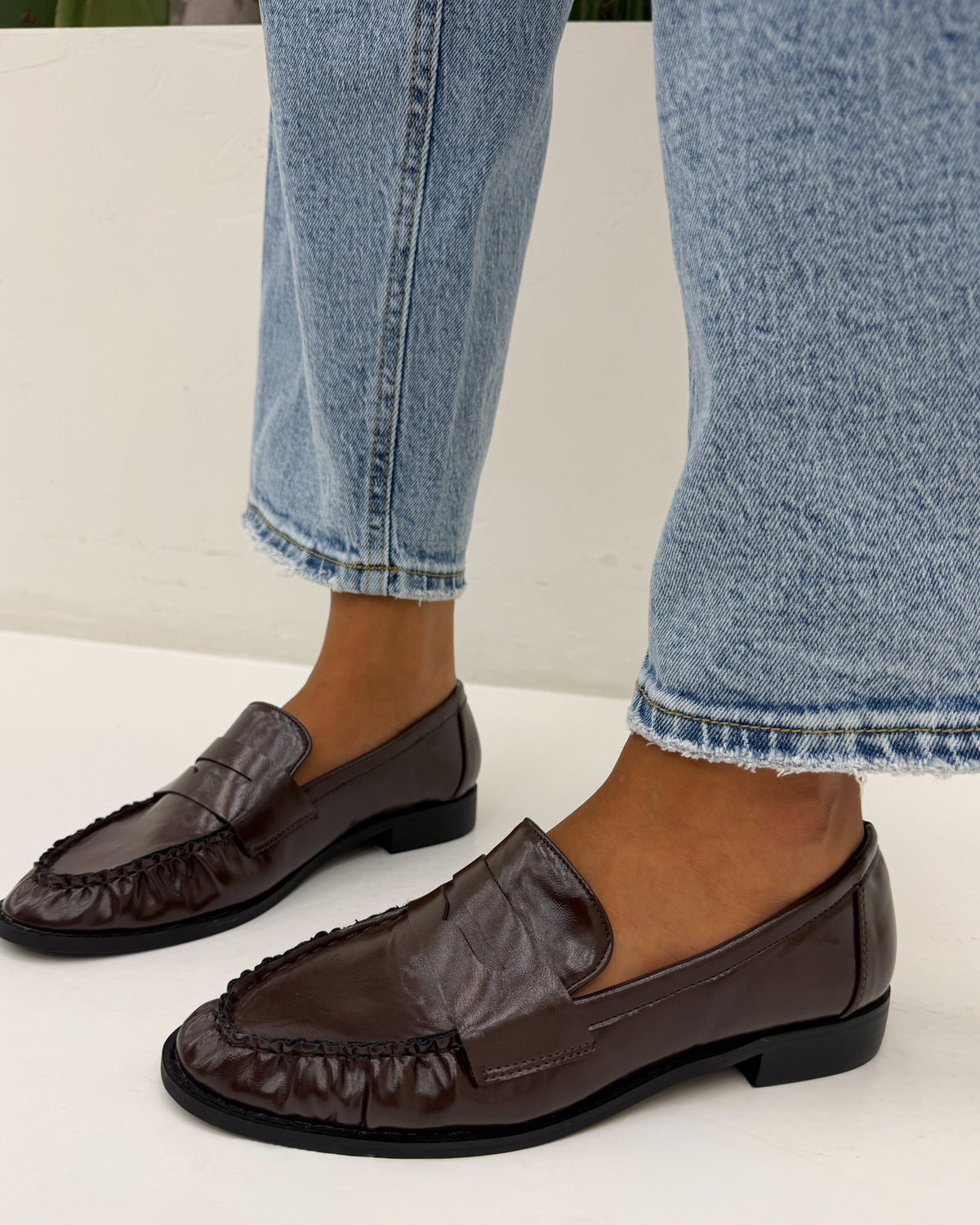Mocassino college 6807 Marrone