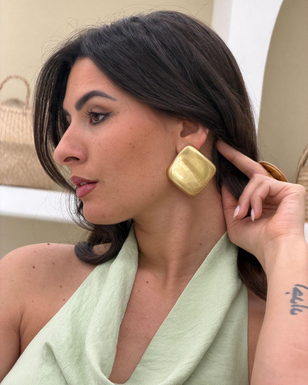 Orecchini Dado Oro