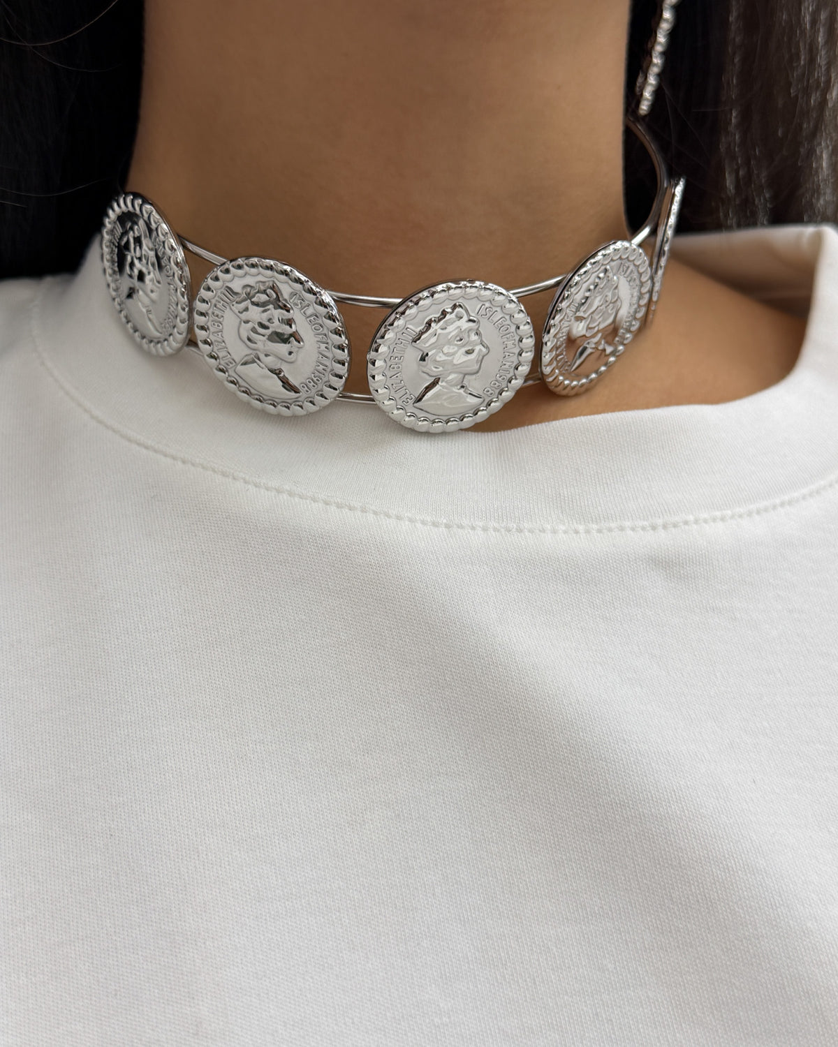 Collana Coins Argento