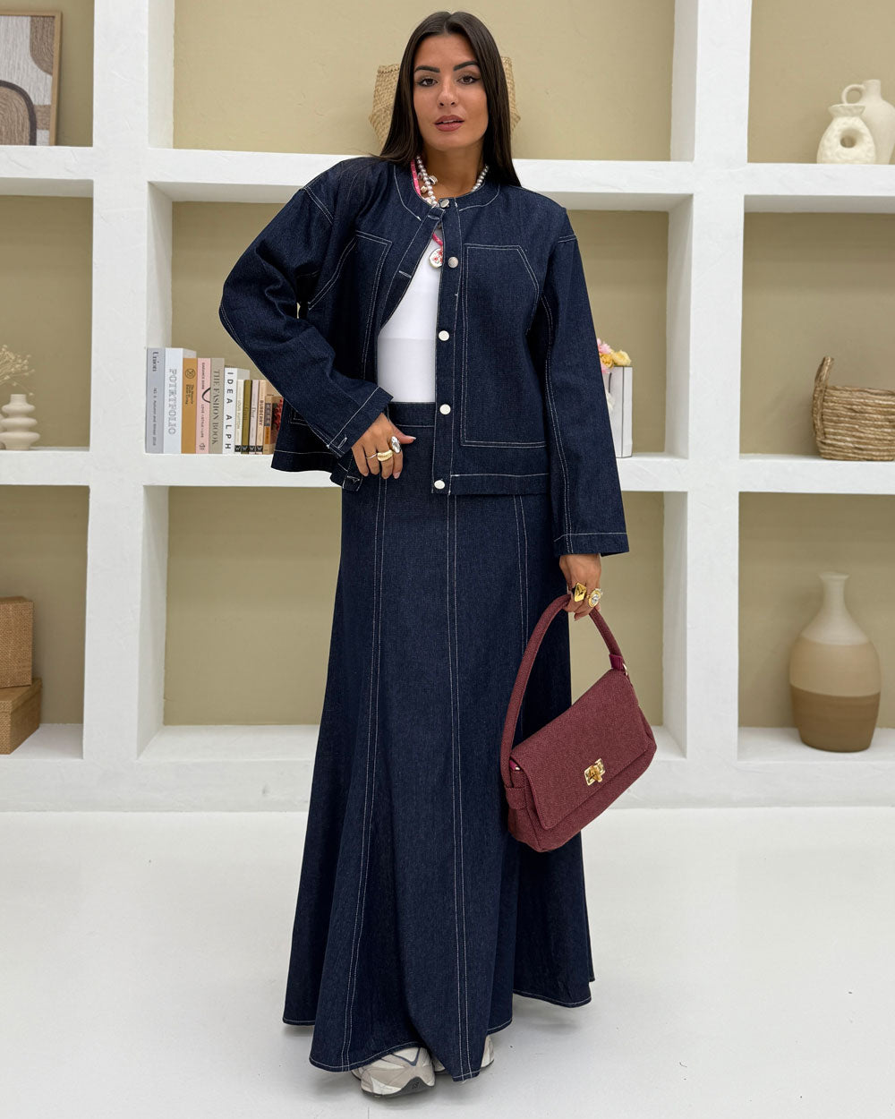 Borsa spigata Fucsia