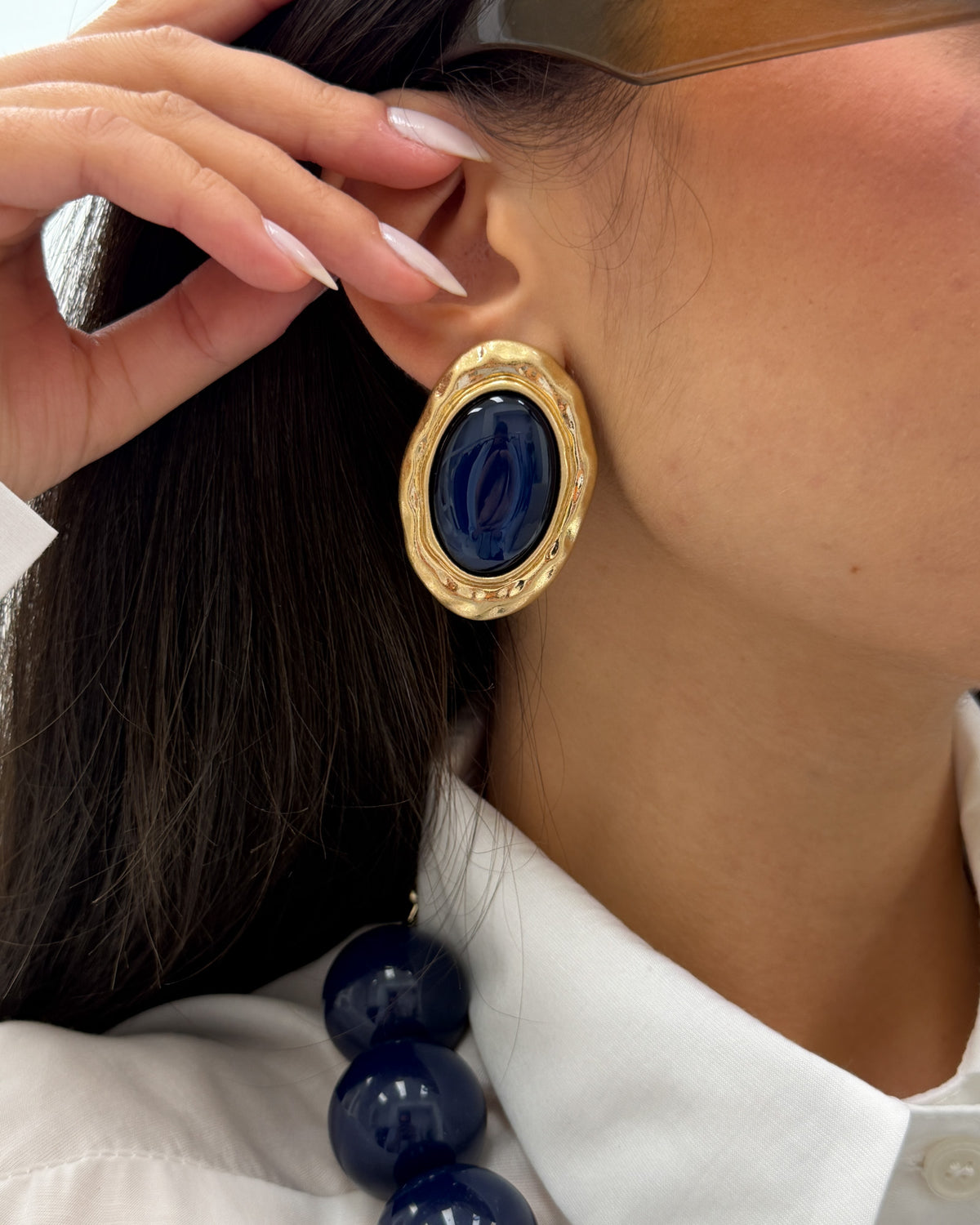 Orecchini Queen Carlotta Blu
