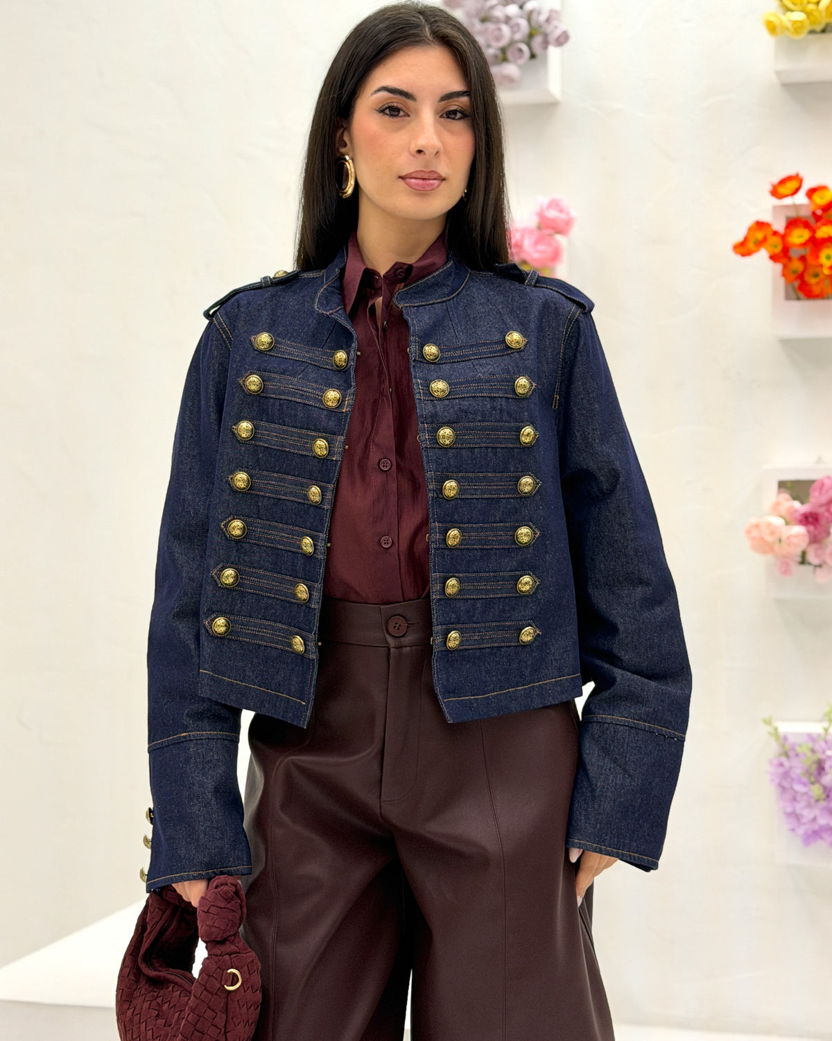 Giacca denim Epoque Blu