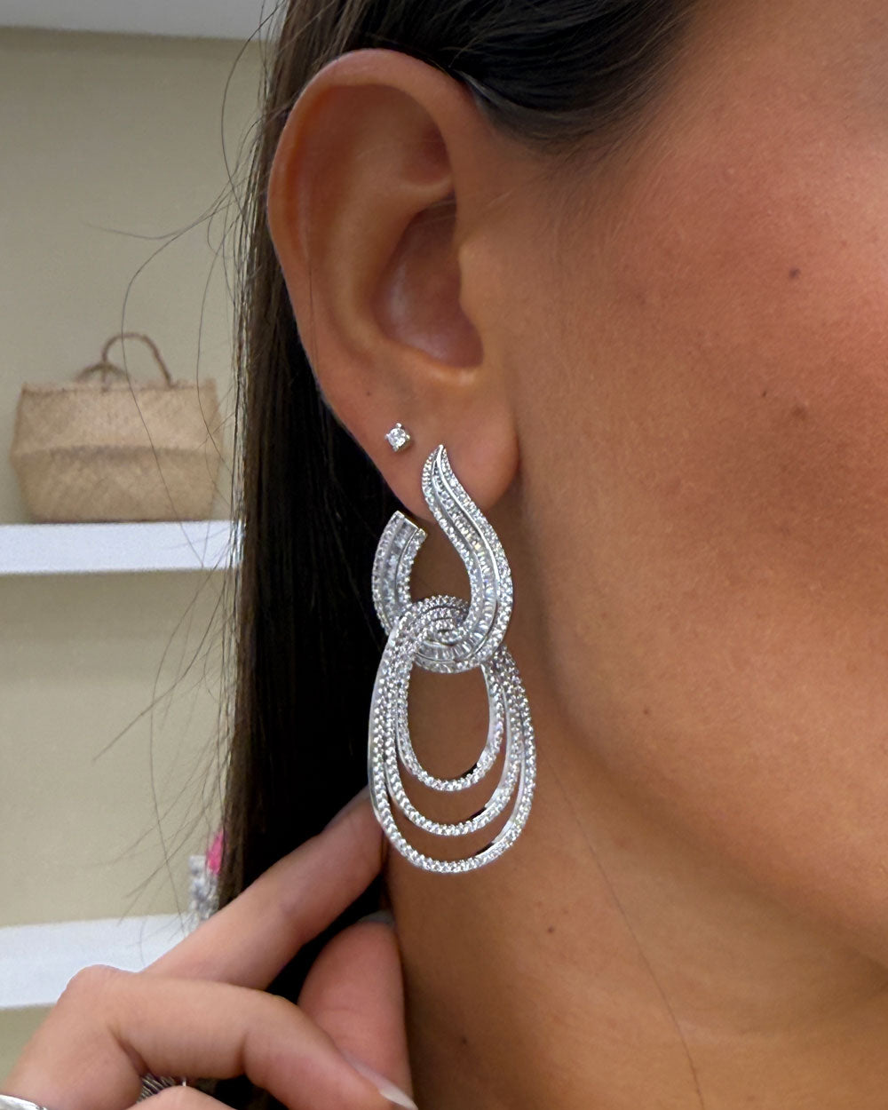 Orecchini Cerimonia Argento