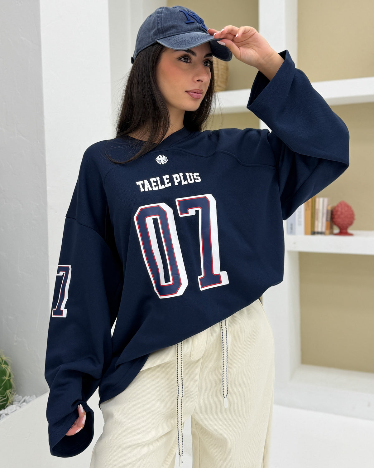 Felpa Taele Plus Blu