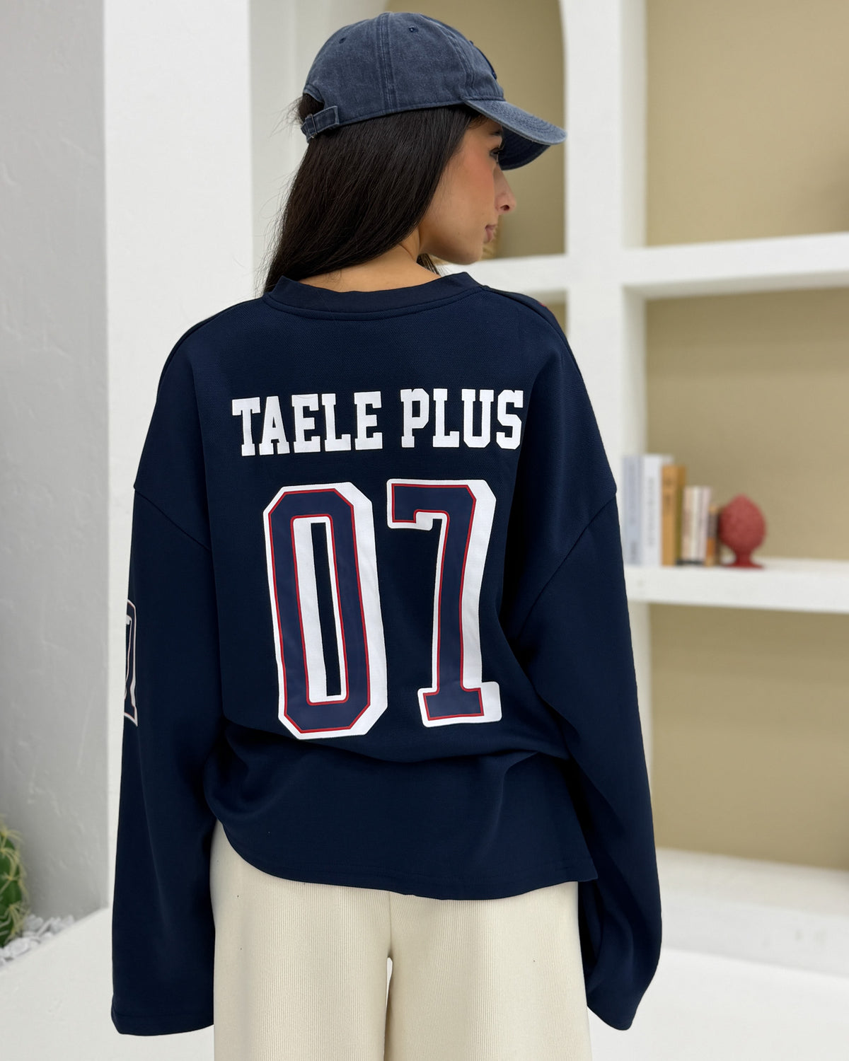 Felpa Taele Plus Blu