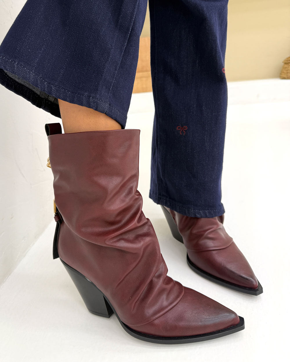 Stivale LadyGaga Bordeaux