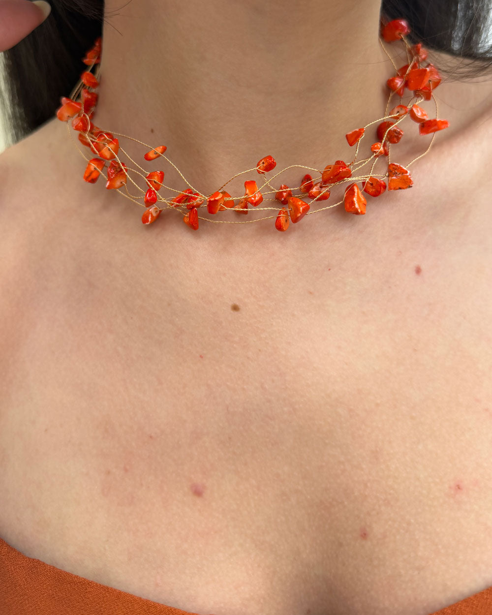 Collana Cami Rosso