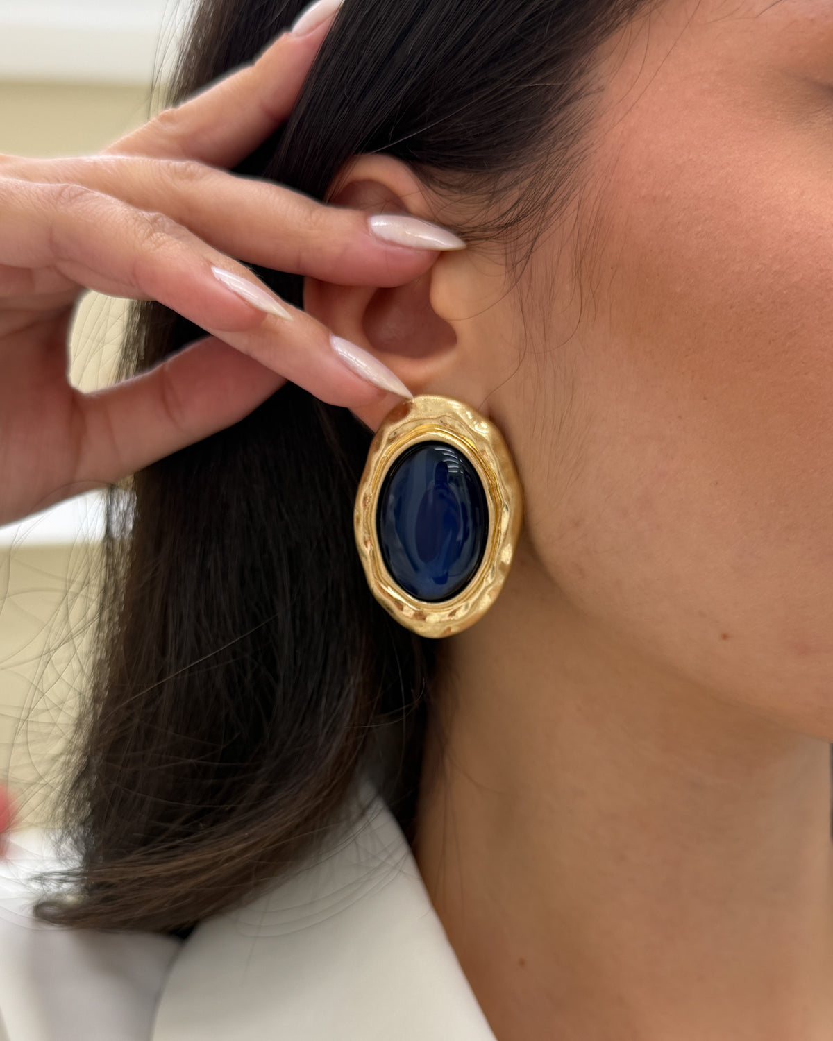 Orecchini Queen Carlotta Blu
