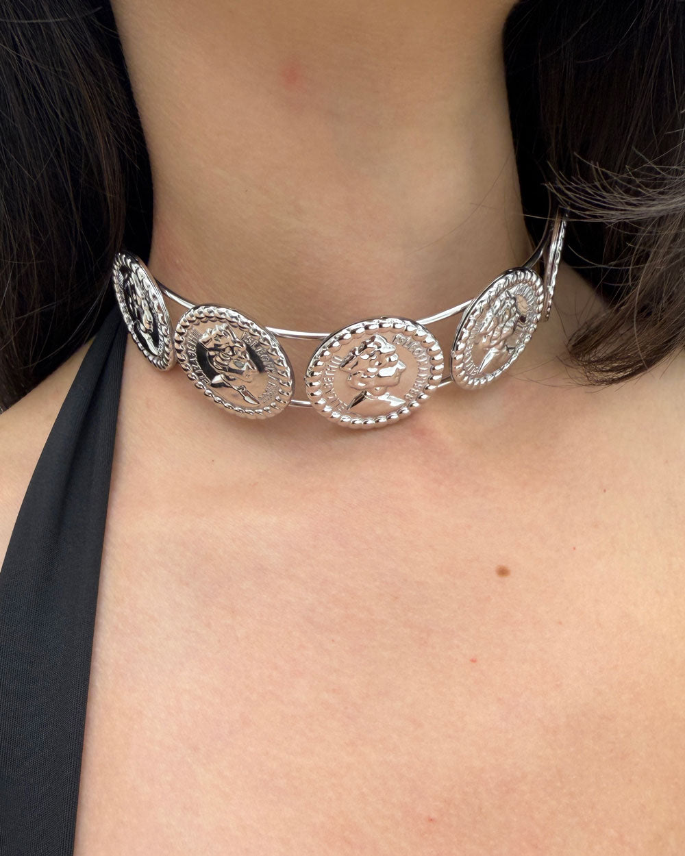 Collana Coins Argento