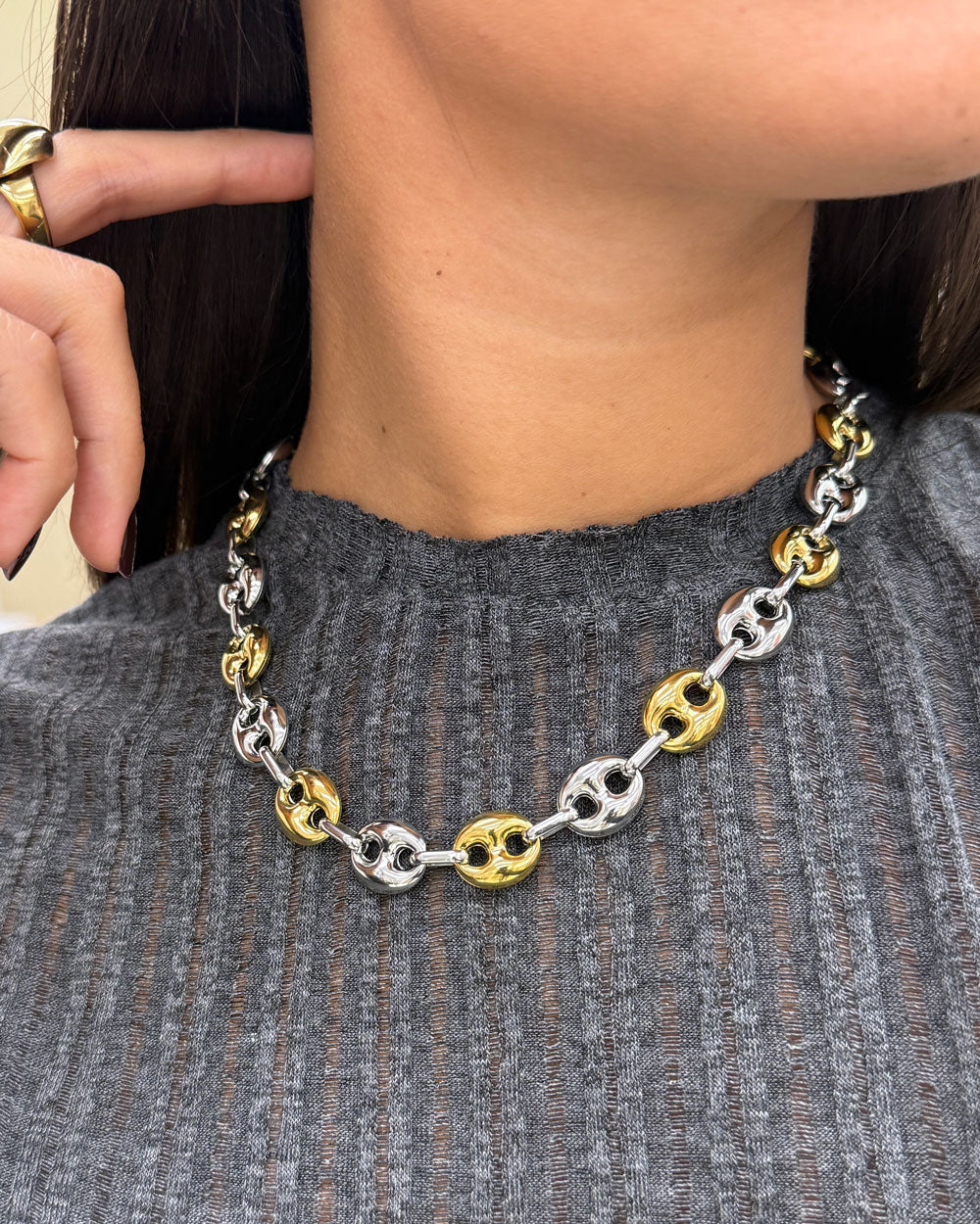 Collana Activa Bicolore