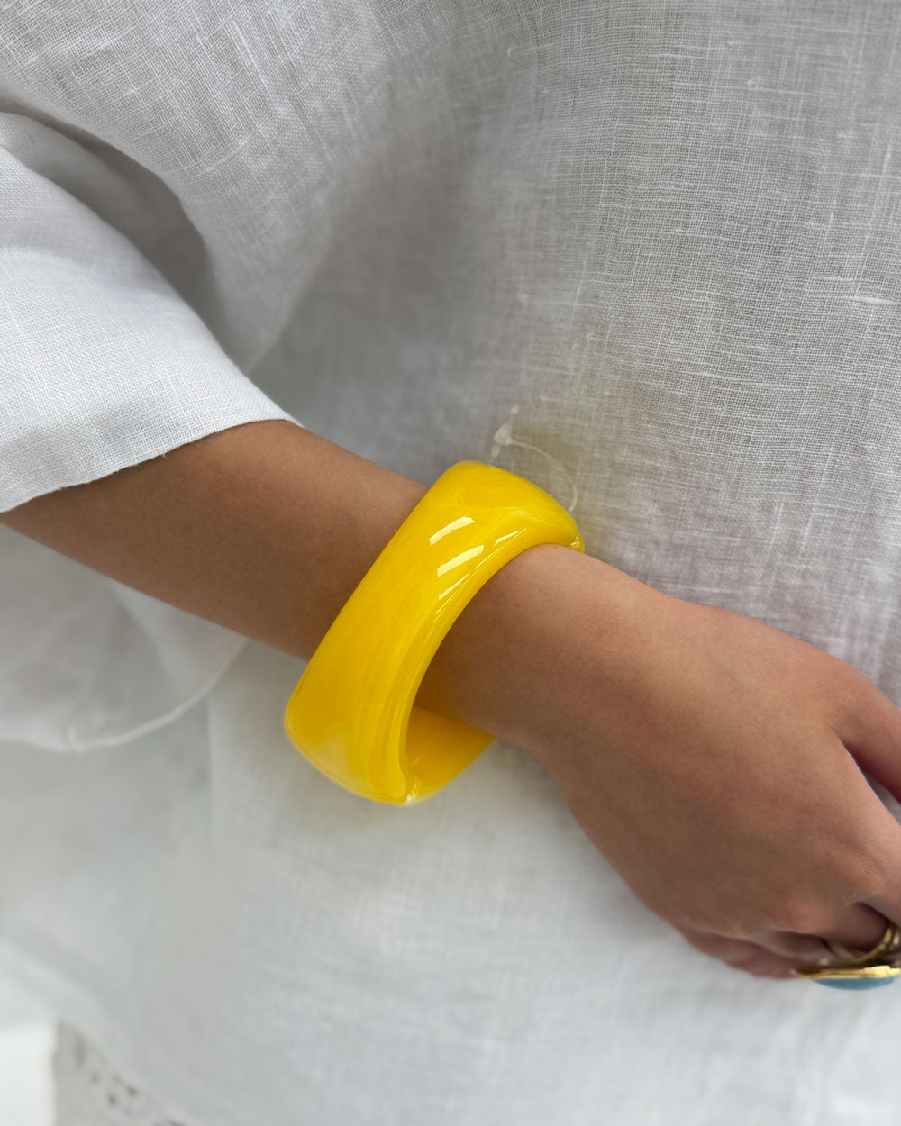 Bracciale Resina ART Giallo