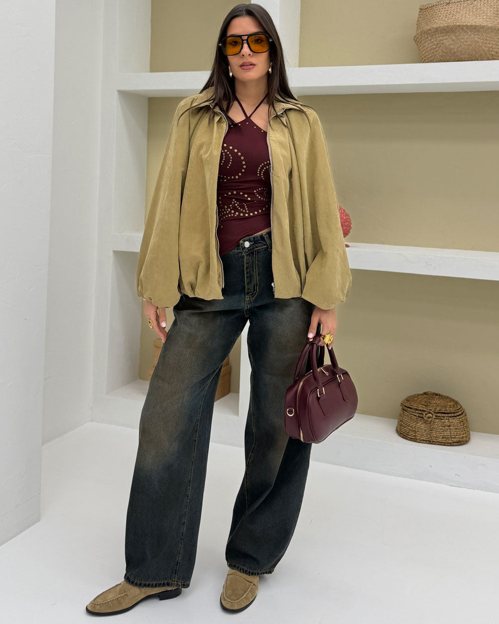 Borsa Alice Bordeaux