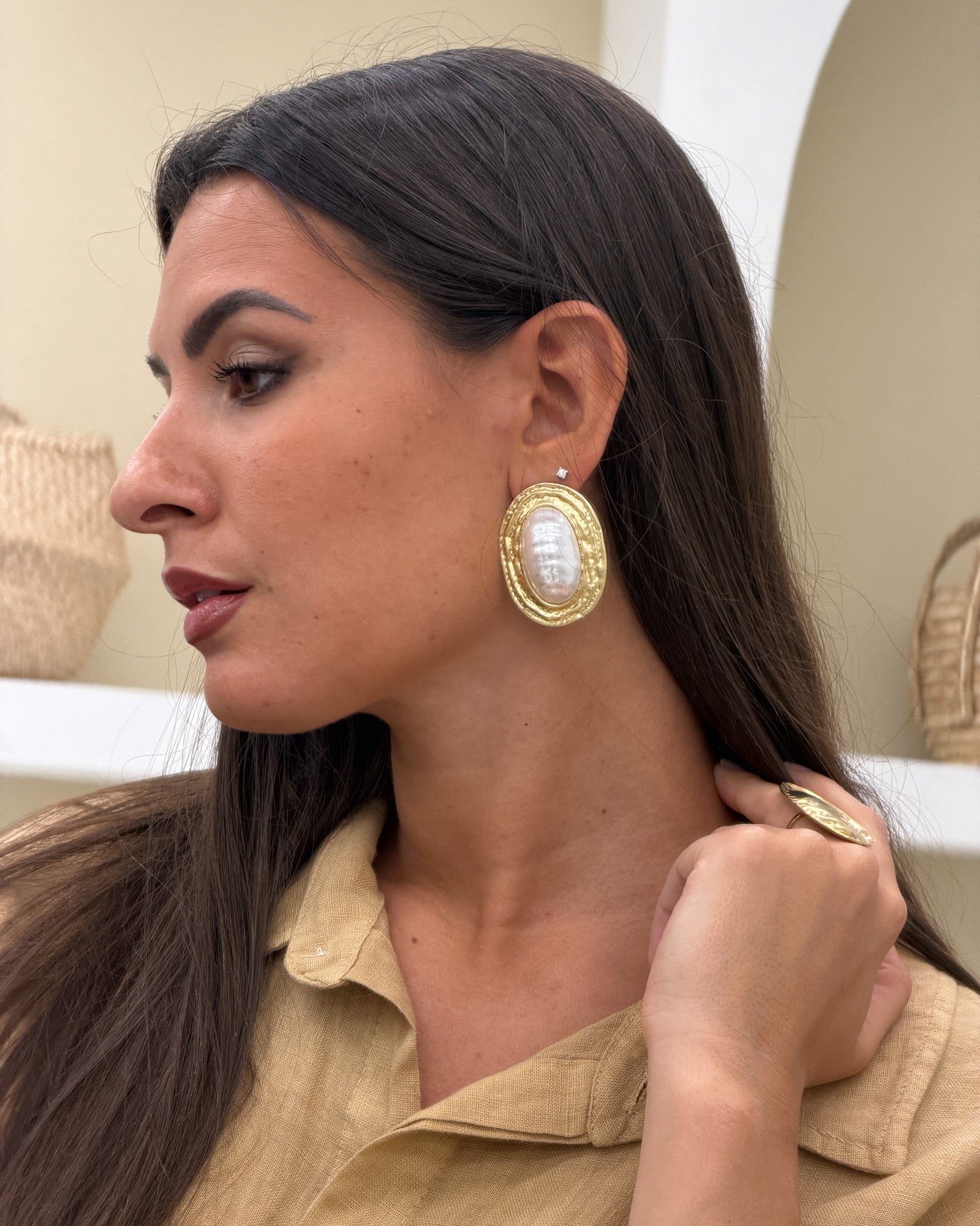Orecchini bella Italia Oro