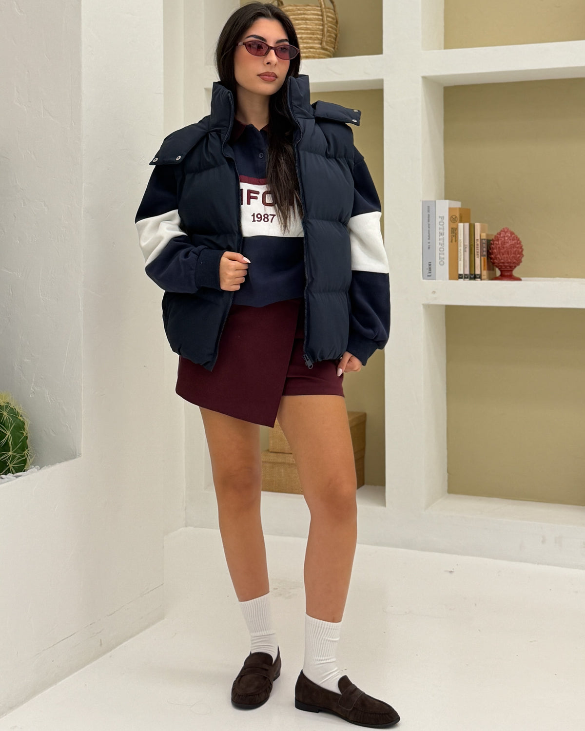 Gilet Imbottito Blu