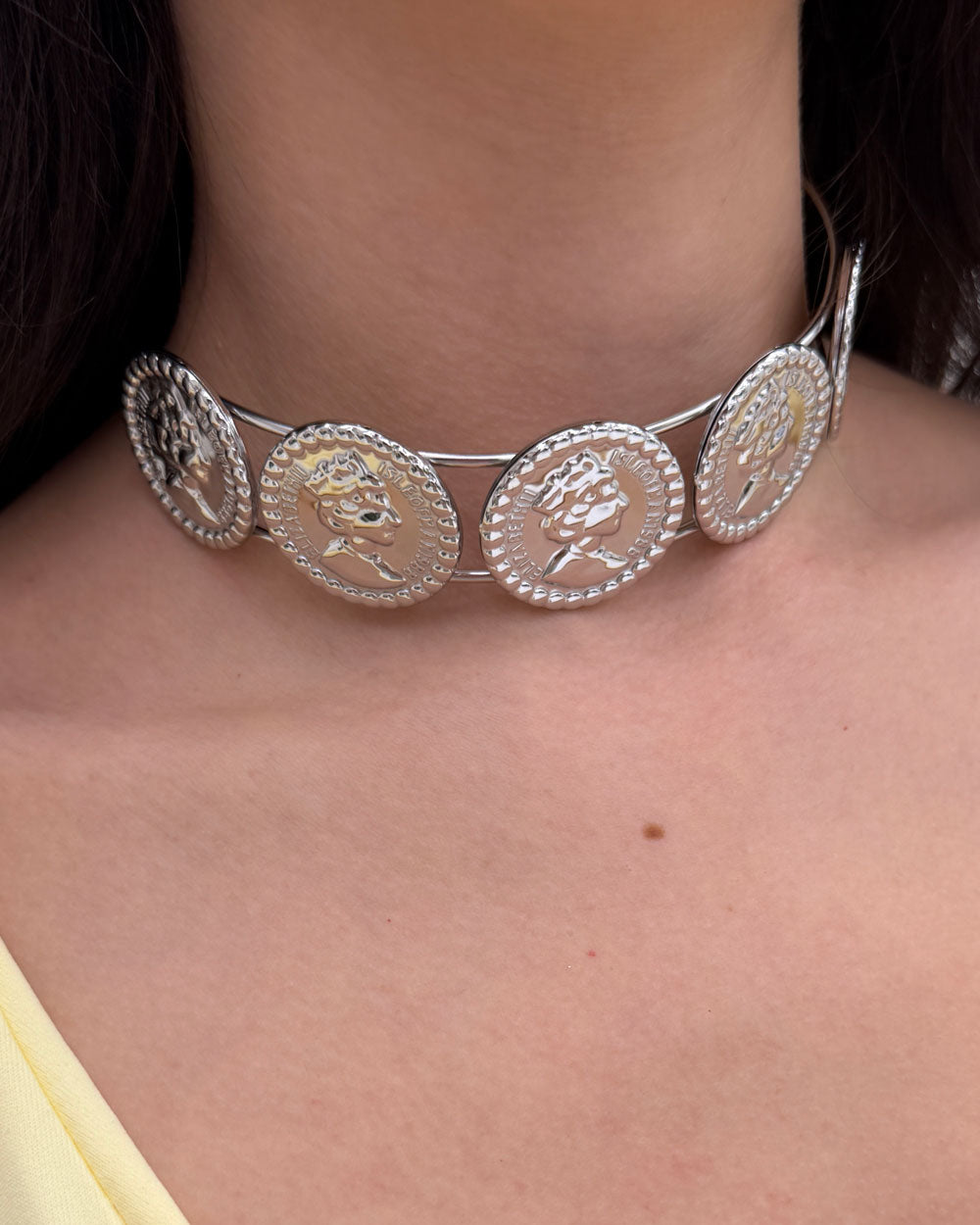 Collana Coins Argento