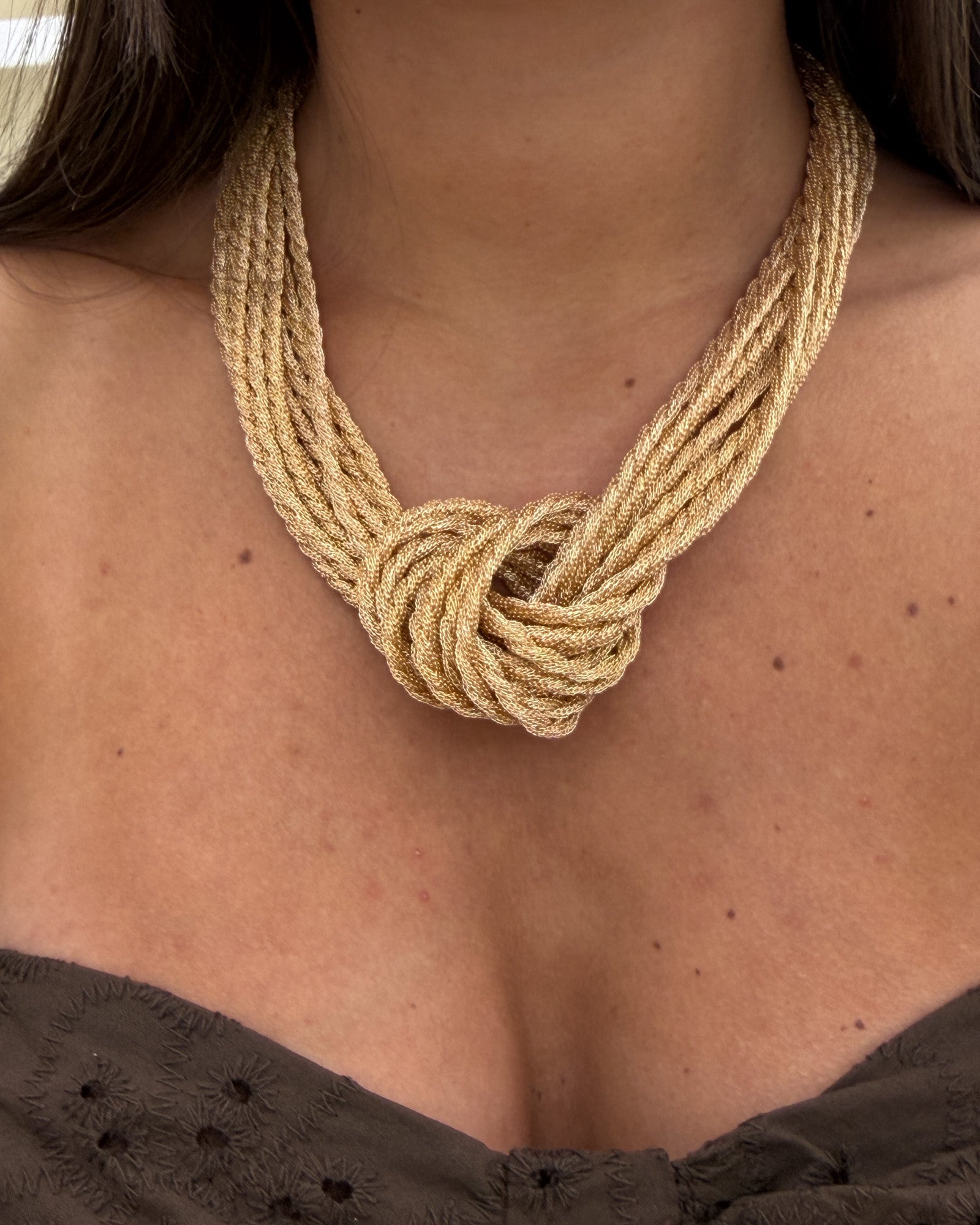 Collana nodo Gold