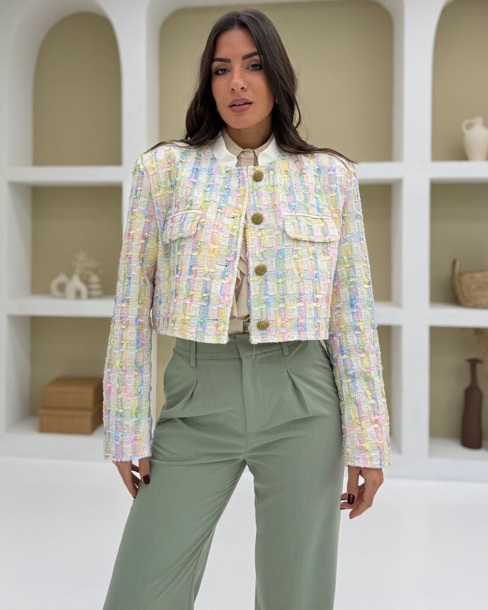 Giacca GG ATTENTIF Rosa