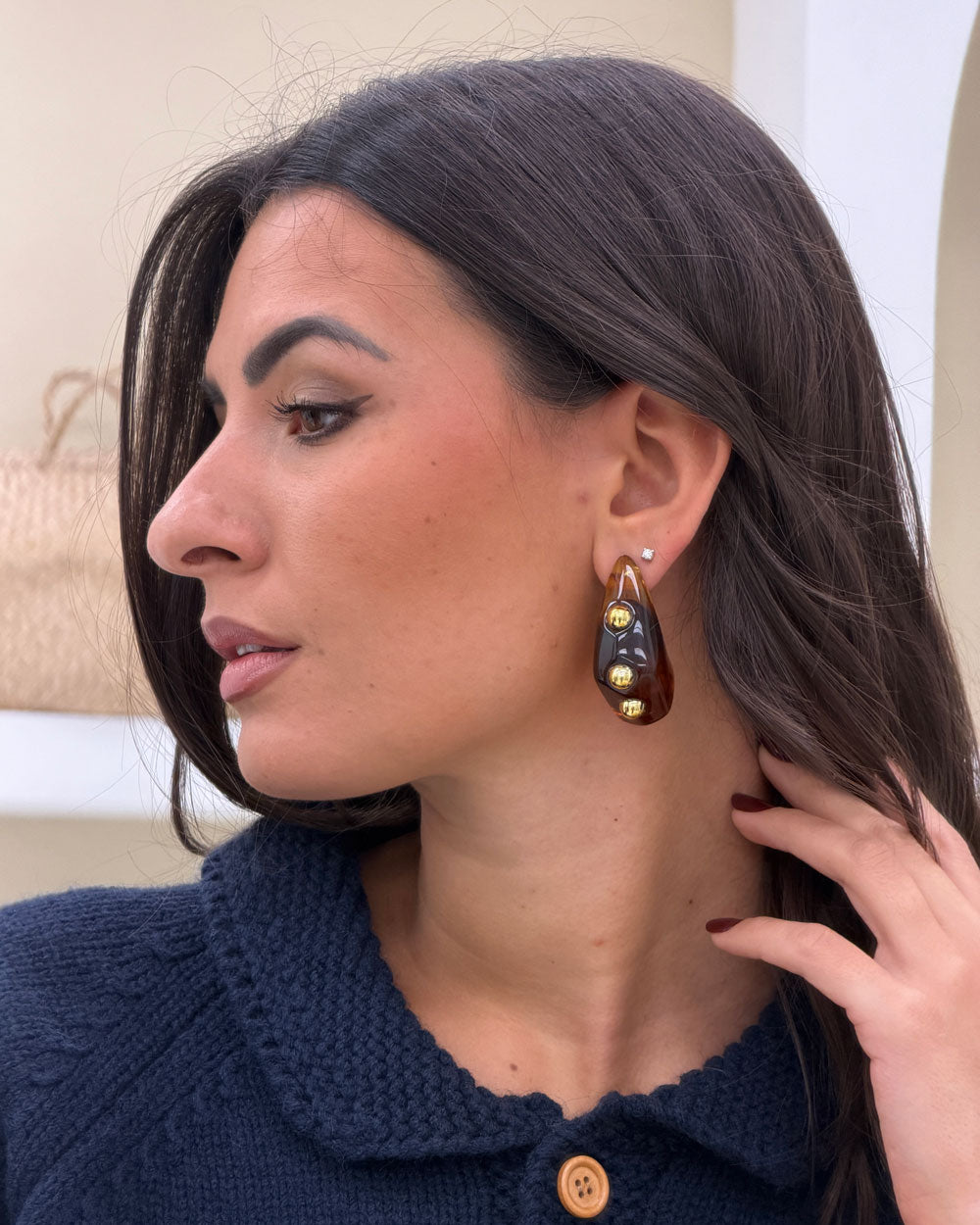 Orecchini Tania Ambrato