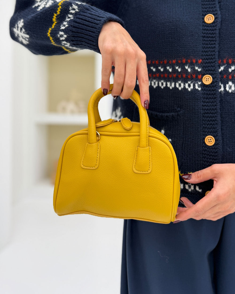 Borsa Mirta Giallo