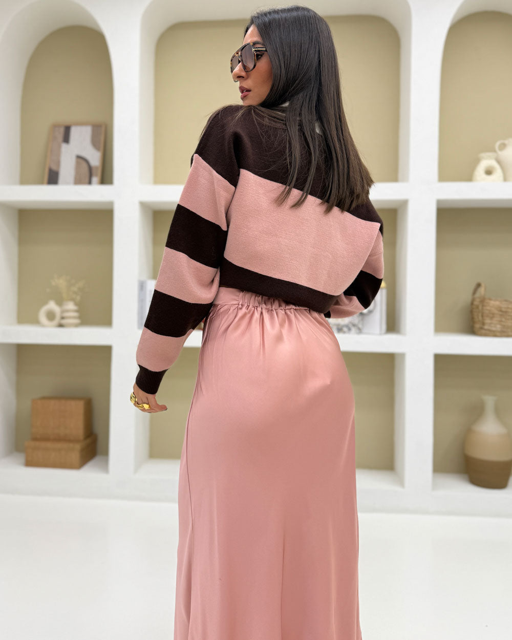 Gonna midi svasata TG Rosa