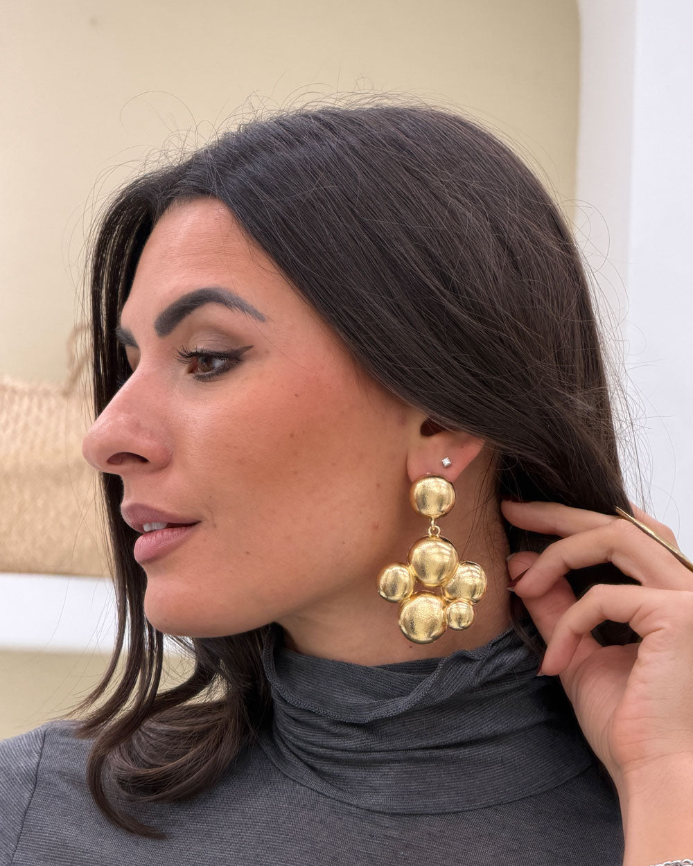Orecchini Bubble Oro