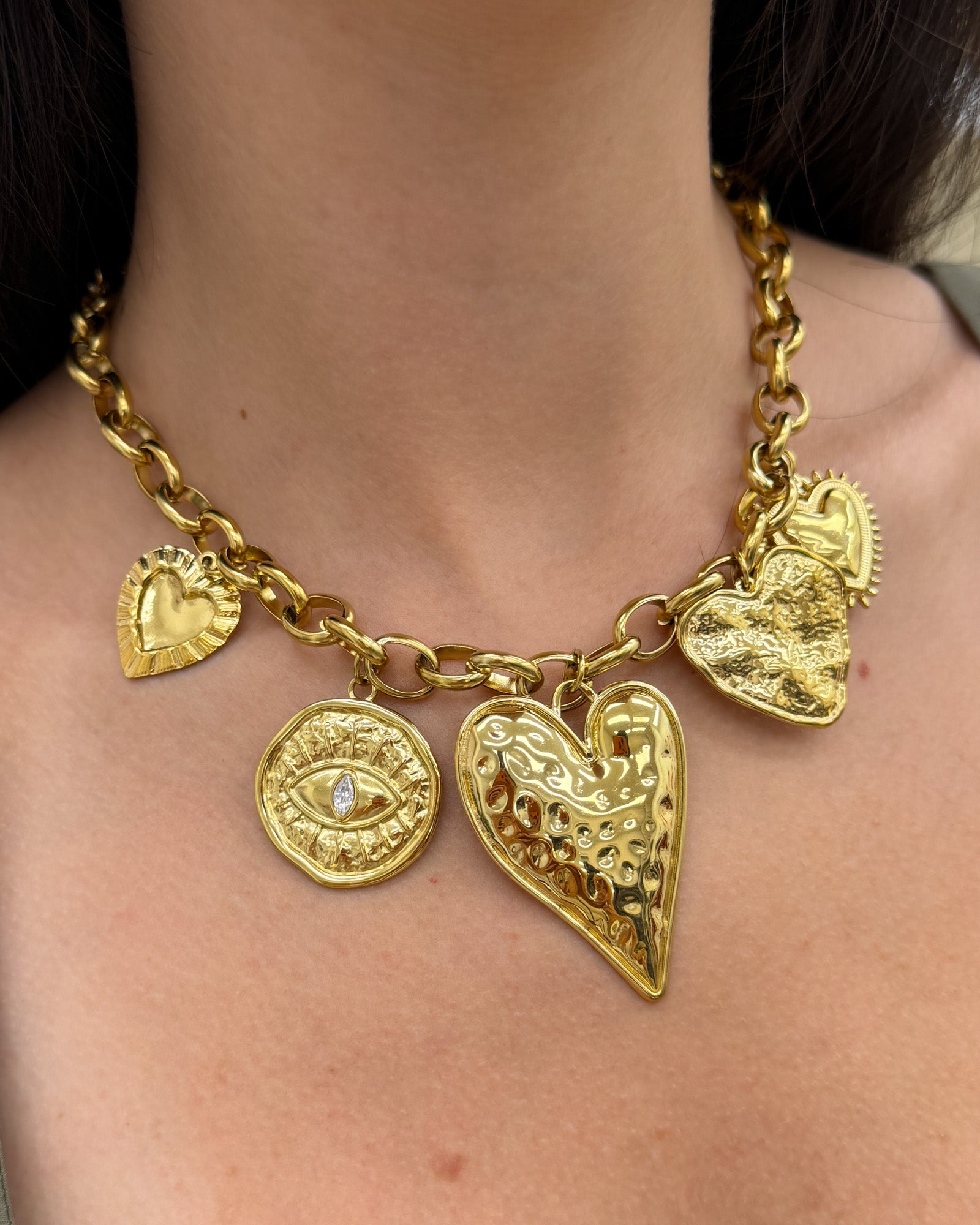 Collana big love Oro