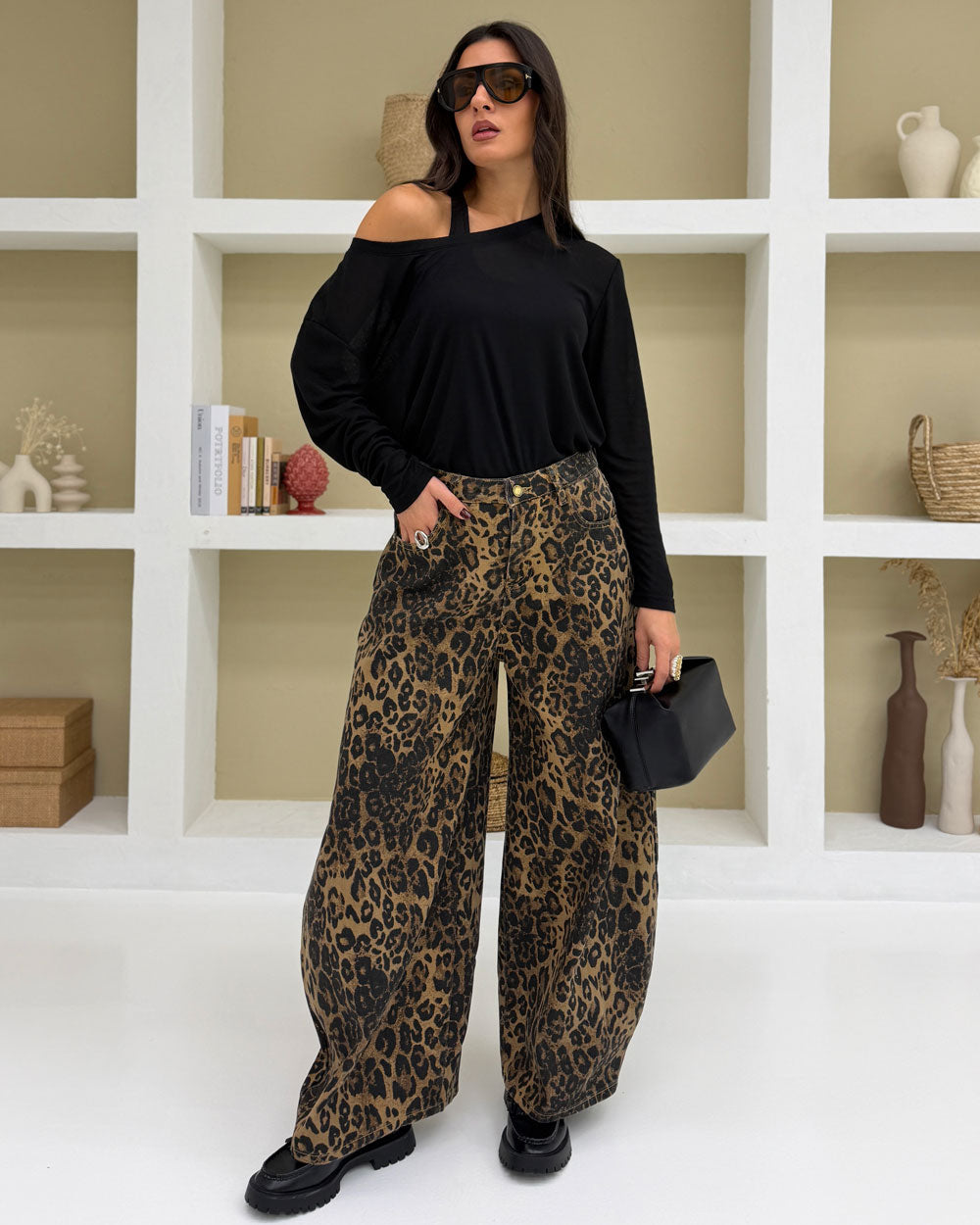 Pull doppio Haley Nero