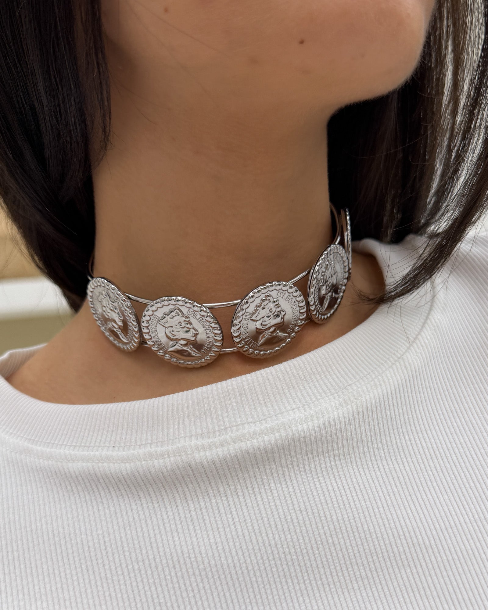 Collana Coins Argento