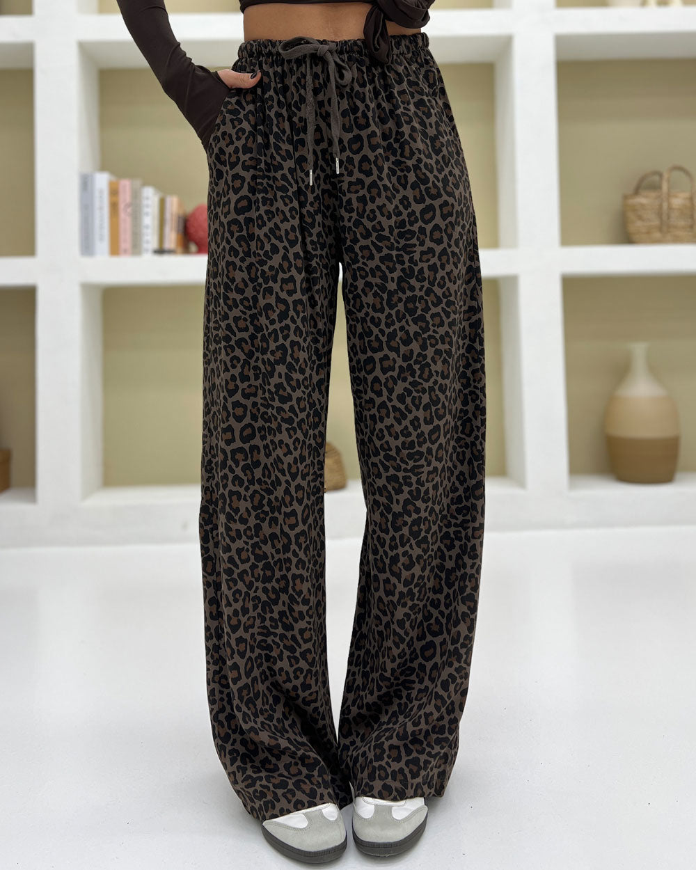 Pantalone animalier Maculato