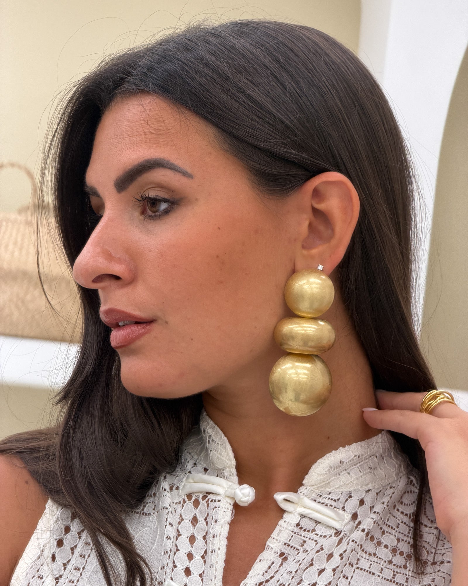 Orecchini maxi bomb Oro