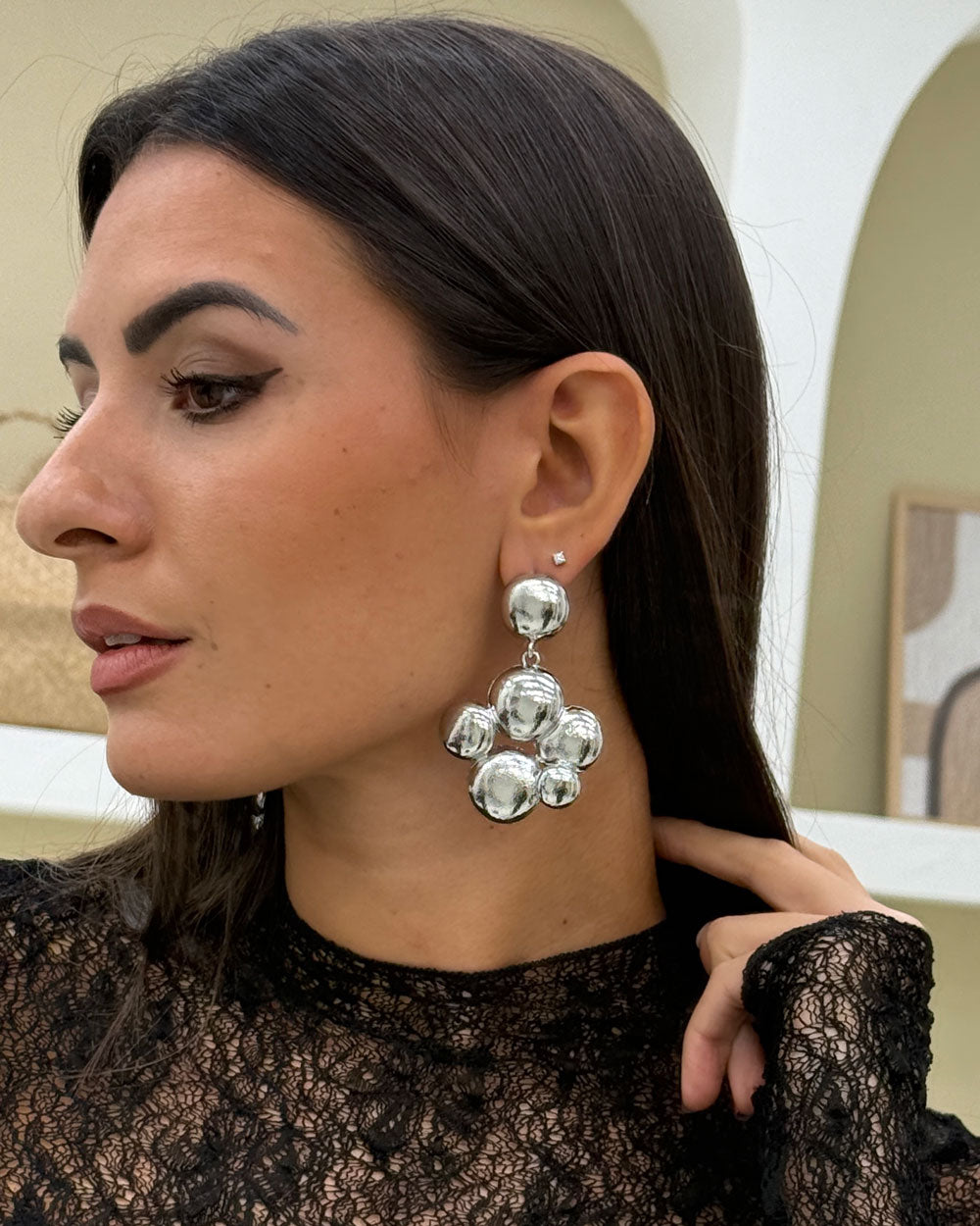 Orecchini Bubble Argento