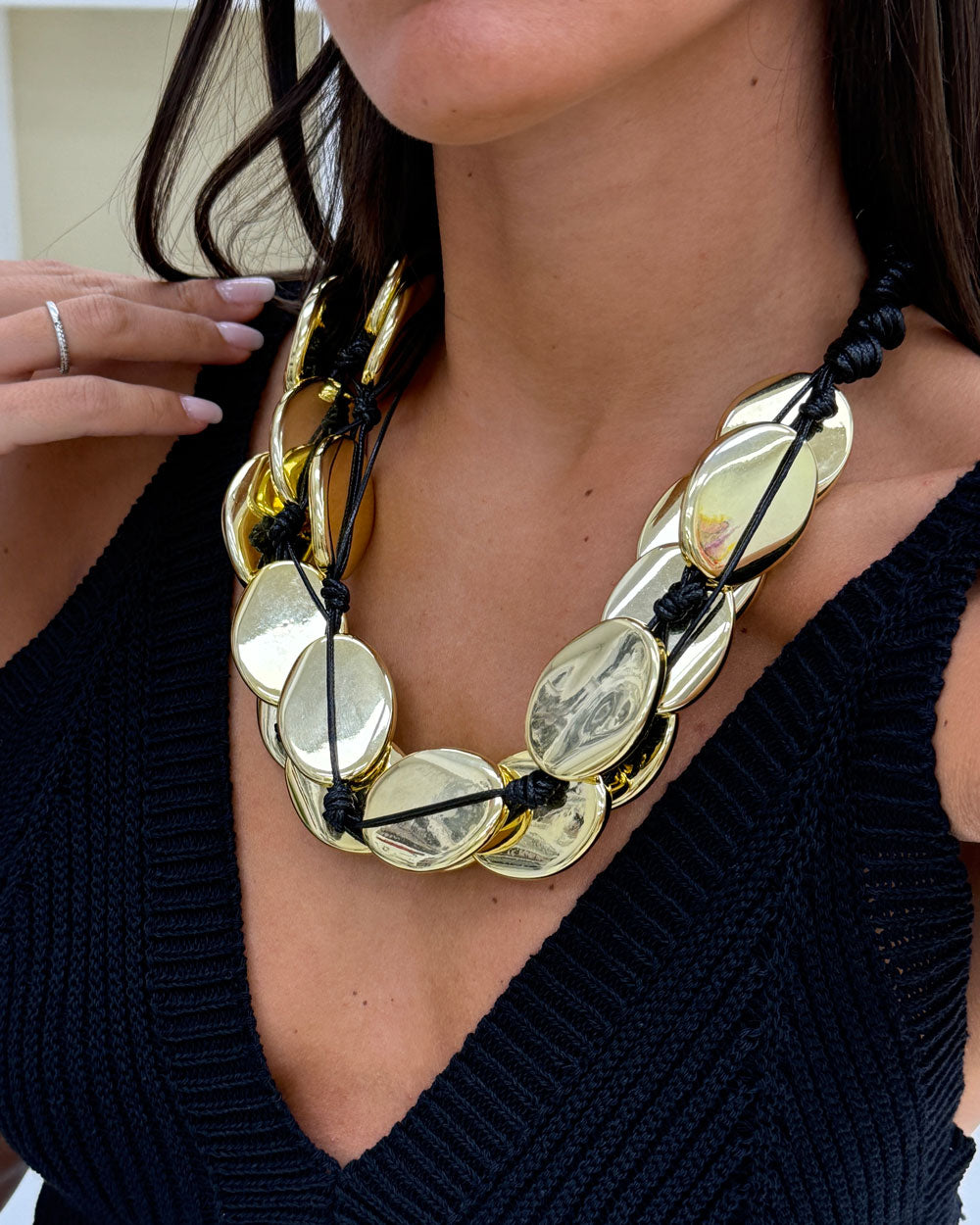 Collana Liguria Nero